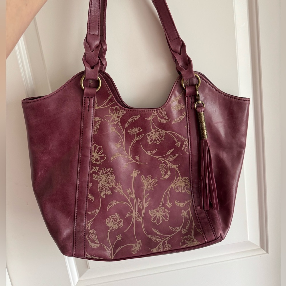 The Sak leather embossed bag